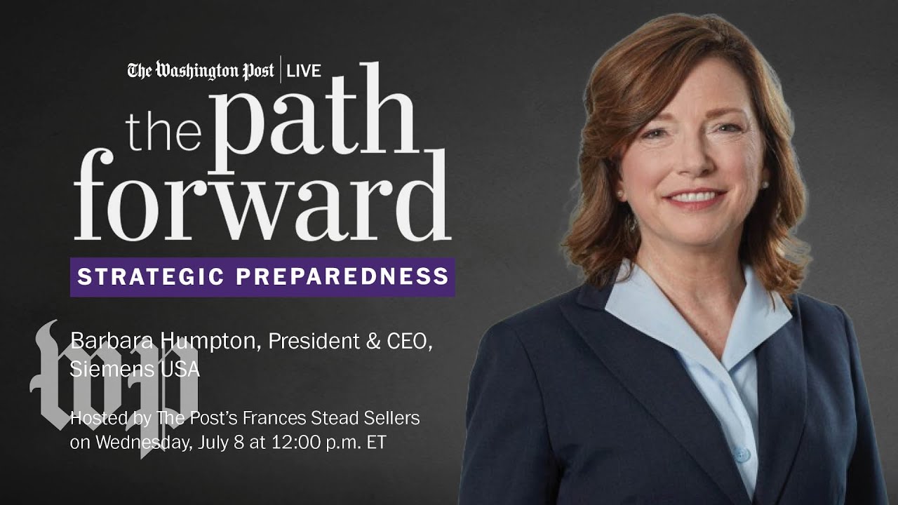 Siemens CEO Barbara Humpton discusses strategic preparedness (Full Stream 6/8)