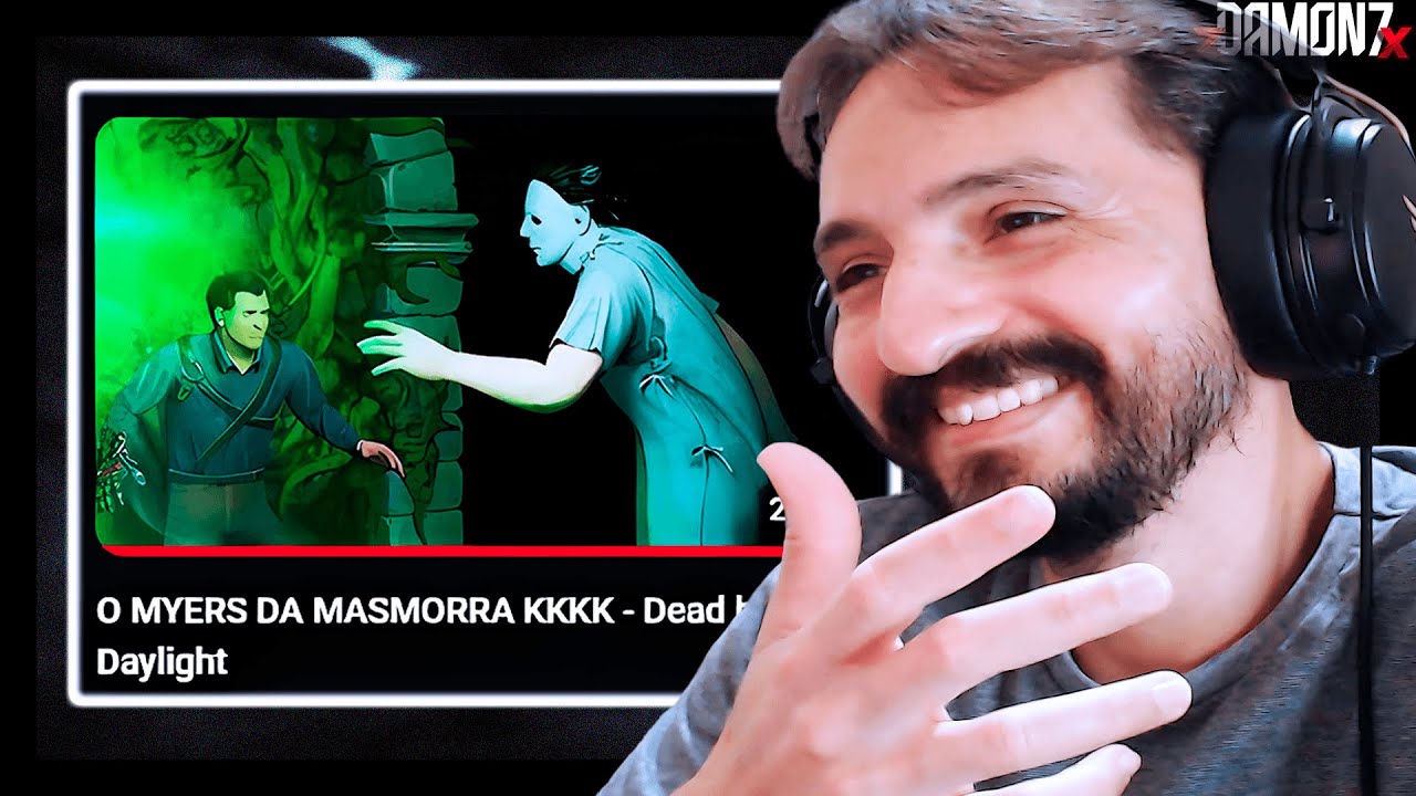 O MYERS DA MASMORRA É O MELHOR! KKKKKKKKK - REACT - Dead by Daylight