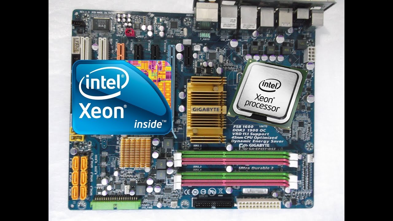 XEON OVERCLOCKING E5450 4.35GHz  4.40GHz Gigabyte GA-EP45T DS3 DDR3 16GB-BIOS AYARLARI