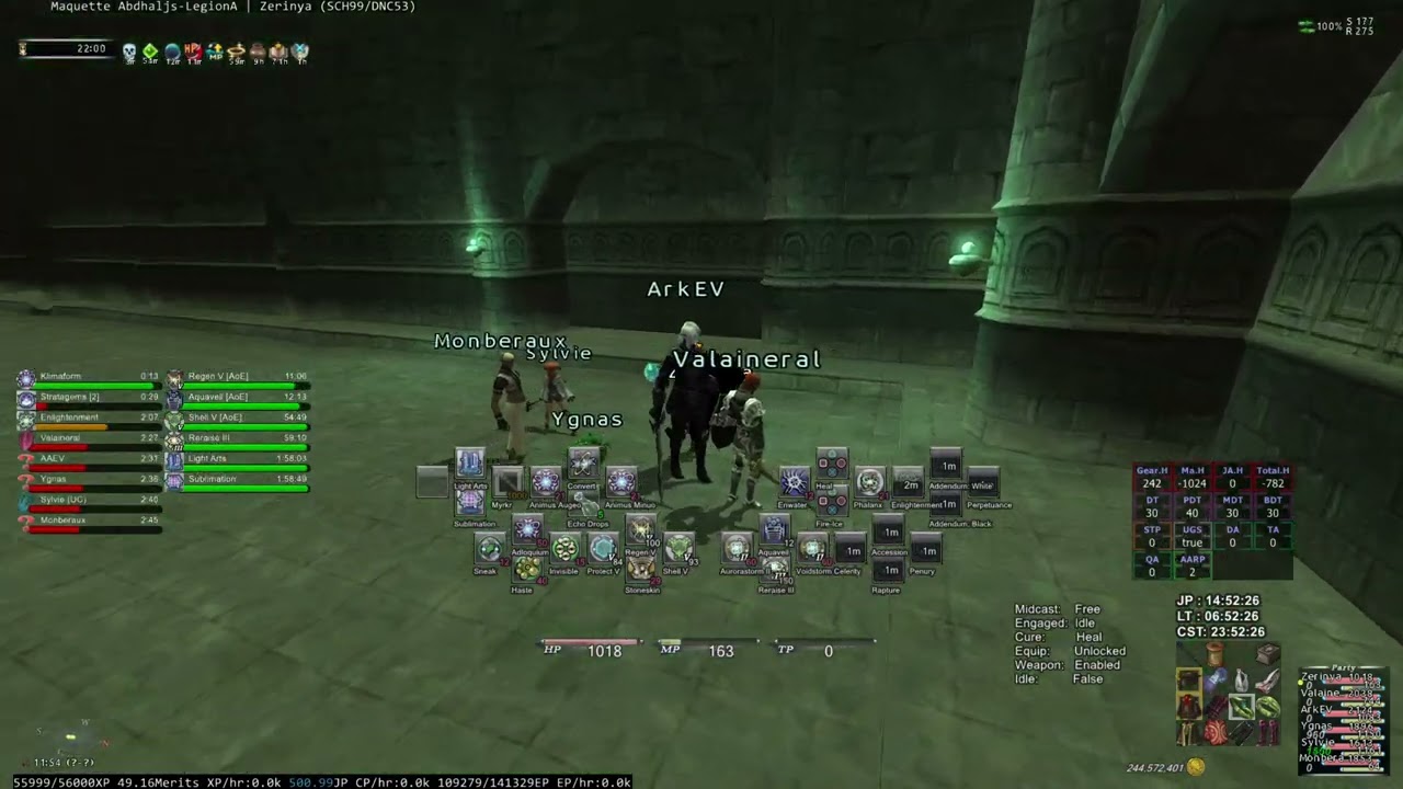 FFXI: Ambuscade V1VD SCH Solo (Summoner/Ramuh)