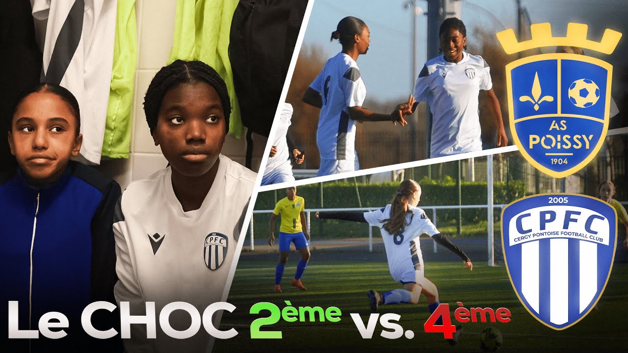 LE MATCH PARFAIT POUR RÉCUPÉRER LA DEUXIÈME PLACE EN R3 ? U15 FÉMININE DU FC CERGY PONTOISE