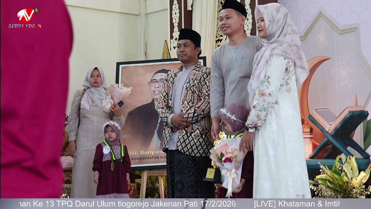 [LIVE] Khataman & Imtihan Ke 13 TPQ Darul ulum
