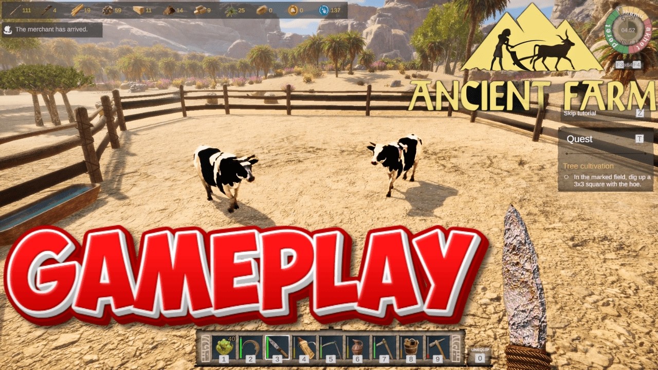 ANCIENT FARM GAMEPLAY | [4K60FPS] | NO COMMENTARY