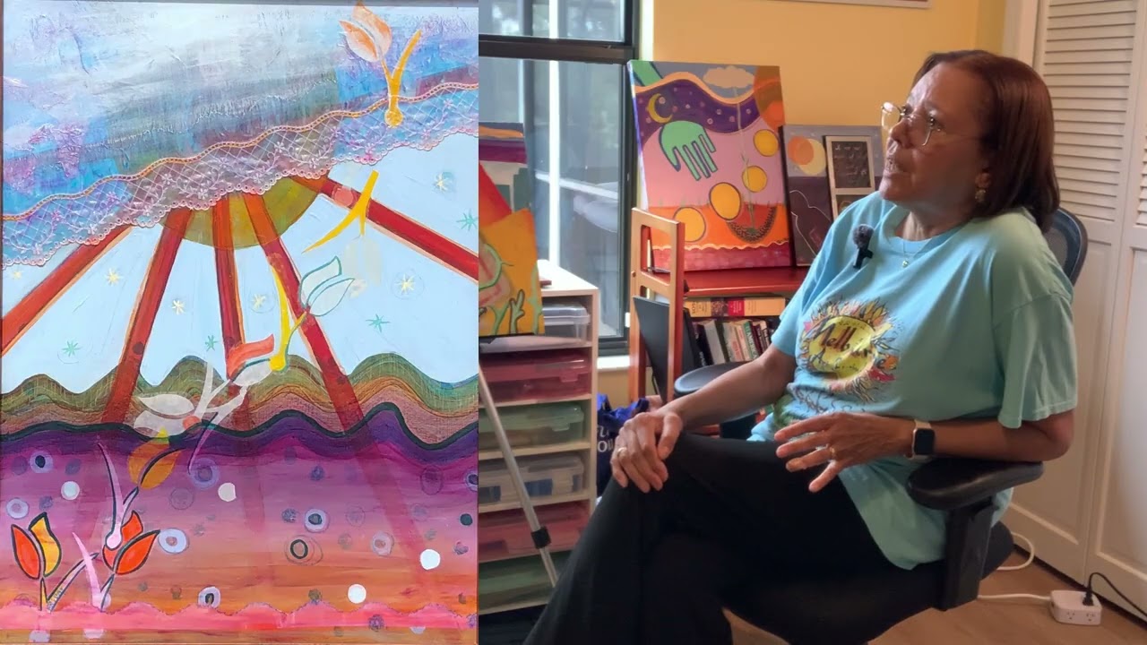 Honoring her African Roots through Art: Pam Friday's Studio Interview.