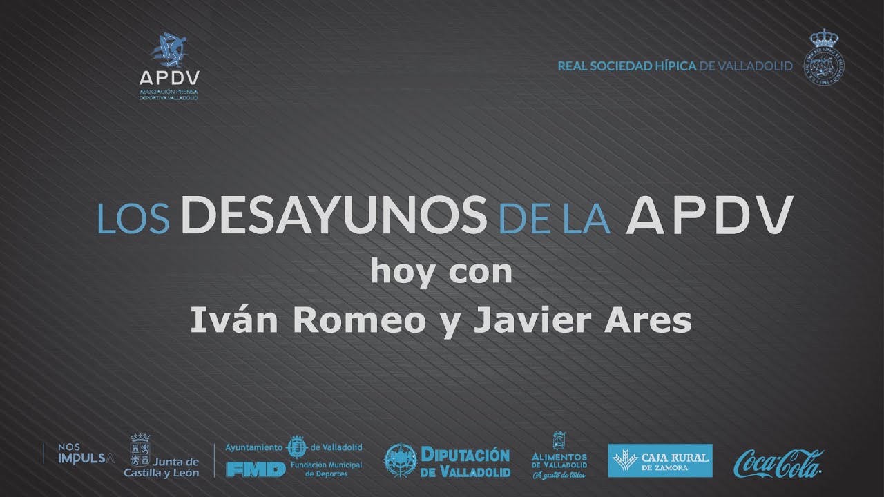 Los desayunos de la APDV: Hoy con Iv&aacute;n Romeo (ciclista del Movistar), y Javier Ares (periodista)
