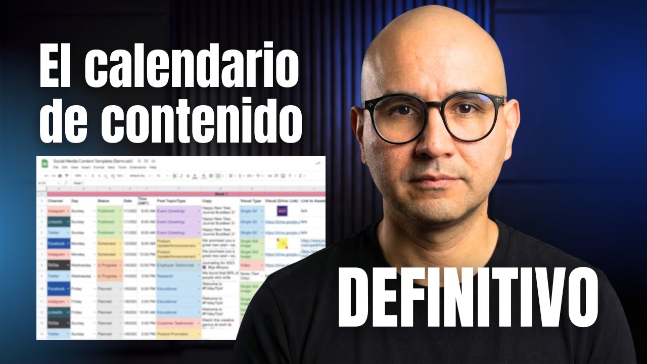 Cómo PLANEAR un mes de contenido para Redes Sociales | REELS & TOKS