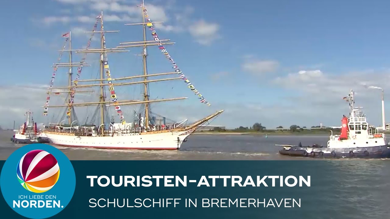 „Schulschiff Deutschland“ läuft in Bremerhaven ein