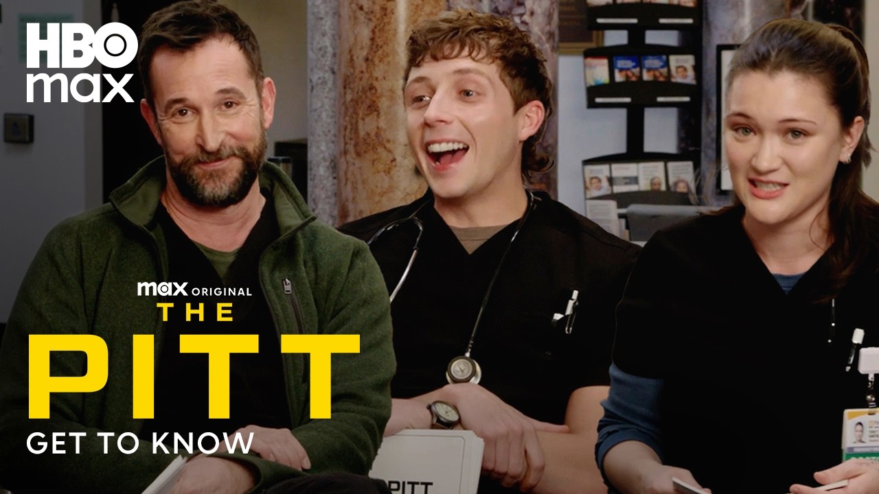 Noah Wyle & The Pitt Cast Share Favorite Curse Words & Fan Theories | The Pitt Season 2 | HBO Max