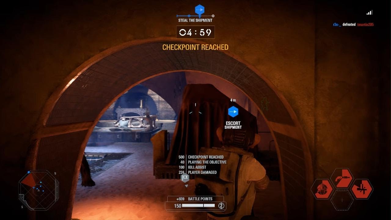 STAR WARS Battlefront II - Shield Play Moment