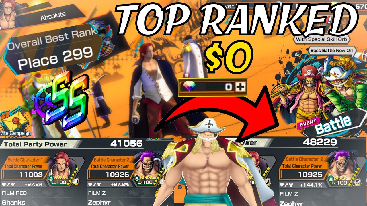 How I FIXED this TOP RANKED OPBR Players Account for FREE! | One Piece Bounty Rush Account Review |