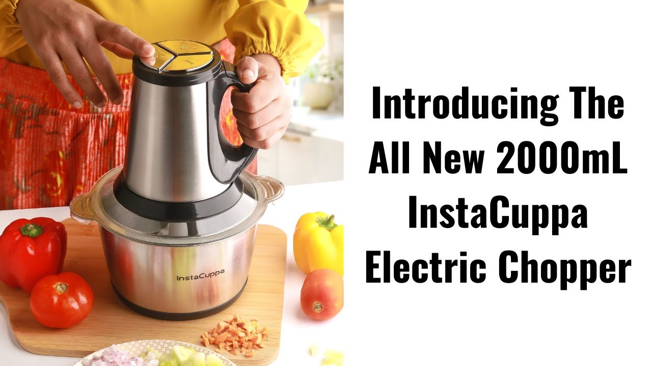 InstaCuppa Premium Electric Chopper