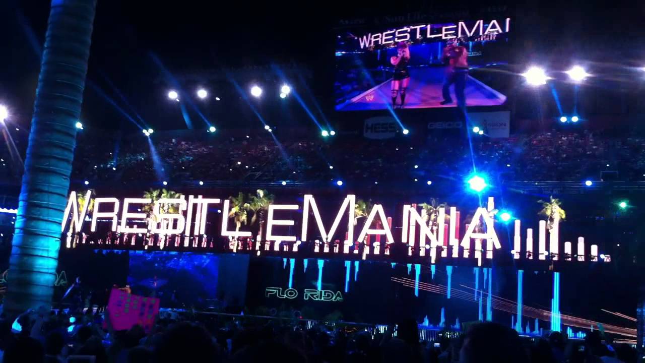 John Cena vs. The Rock - WrestleMania 28 Main Event Entrances