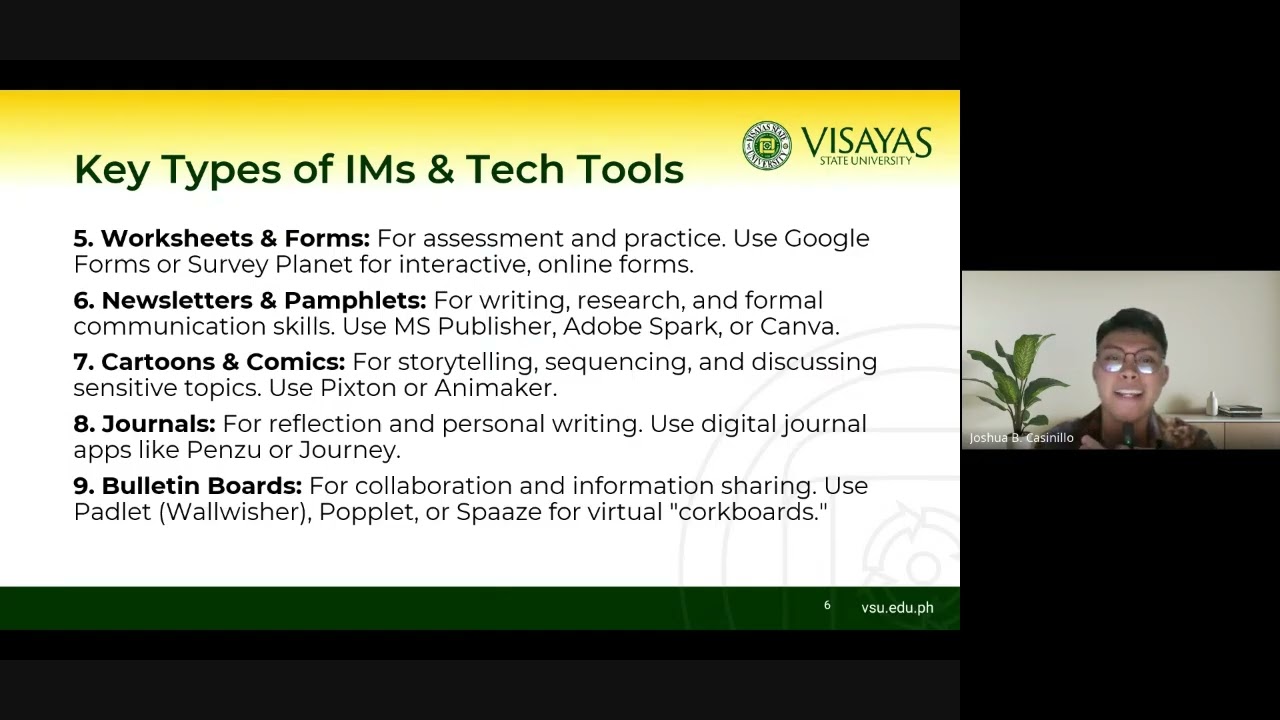 Characteristics of Appropriate Instructional Materials in Teaching