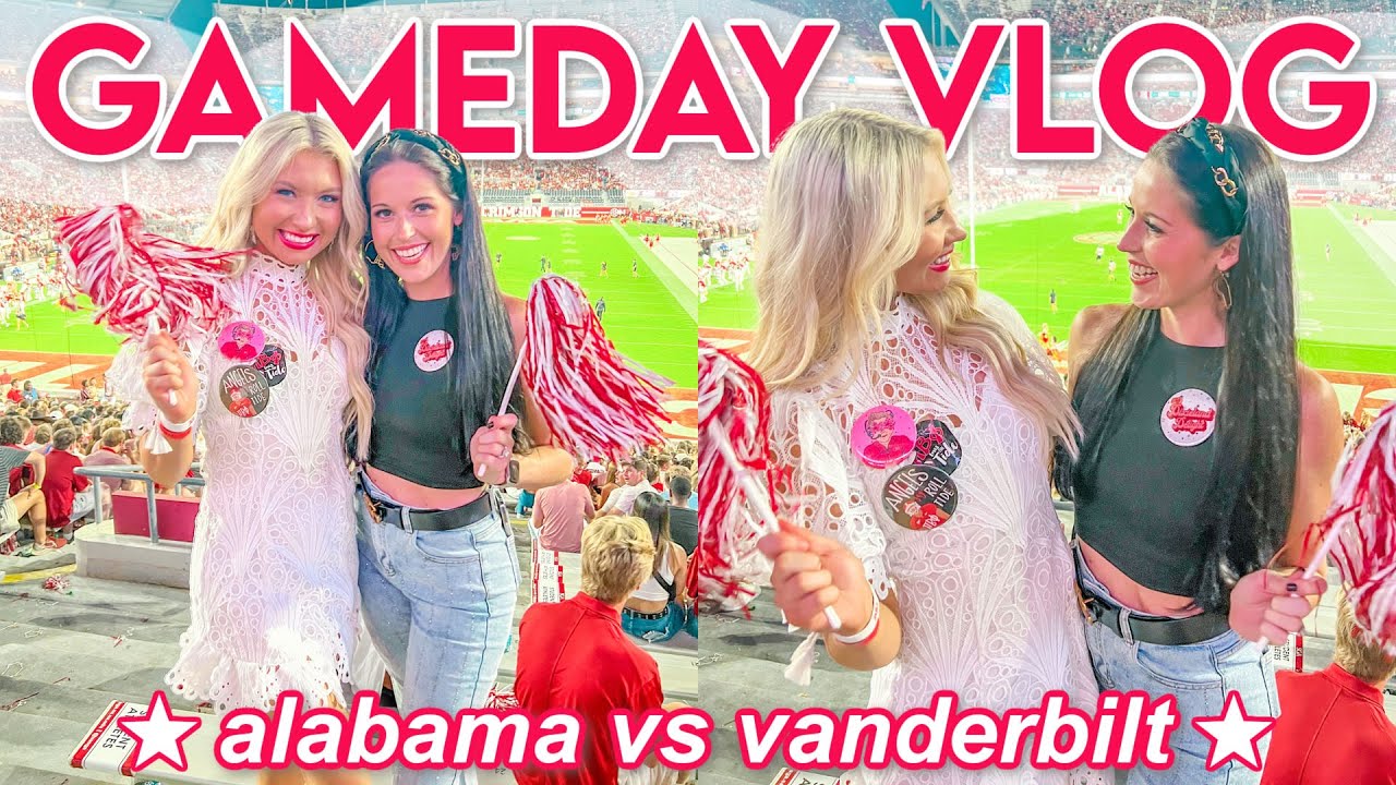 College Gameday Vlog! | Alabama VS Vanderbilt | Lauren Norris