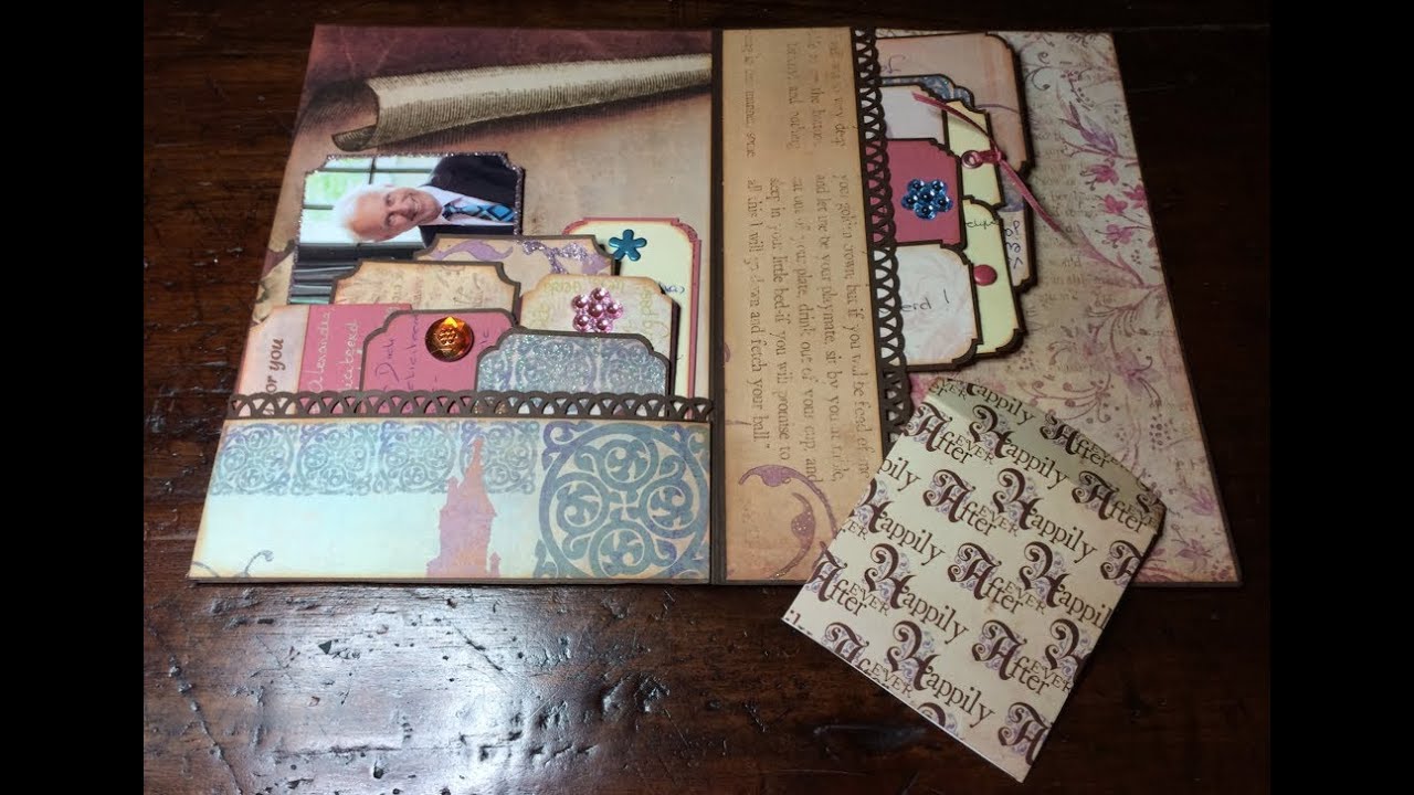 Happily Ever After - a wedding gift wallet - part II (w. little envelope tutorial)