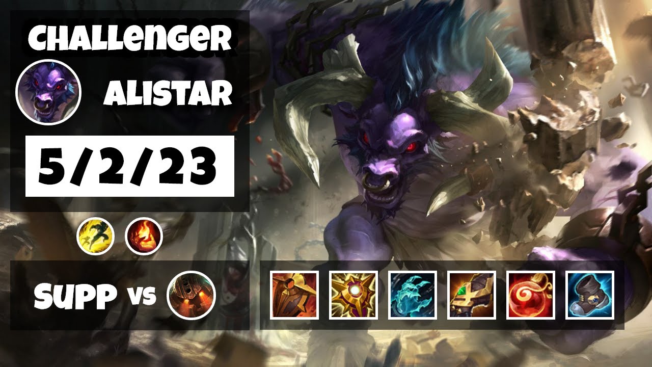 Alistar vs Nautilus BR Challenger SUPPORT (5/2/23) - v11.18