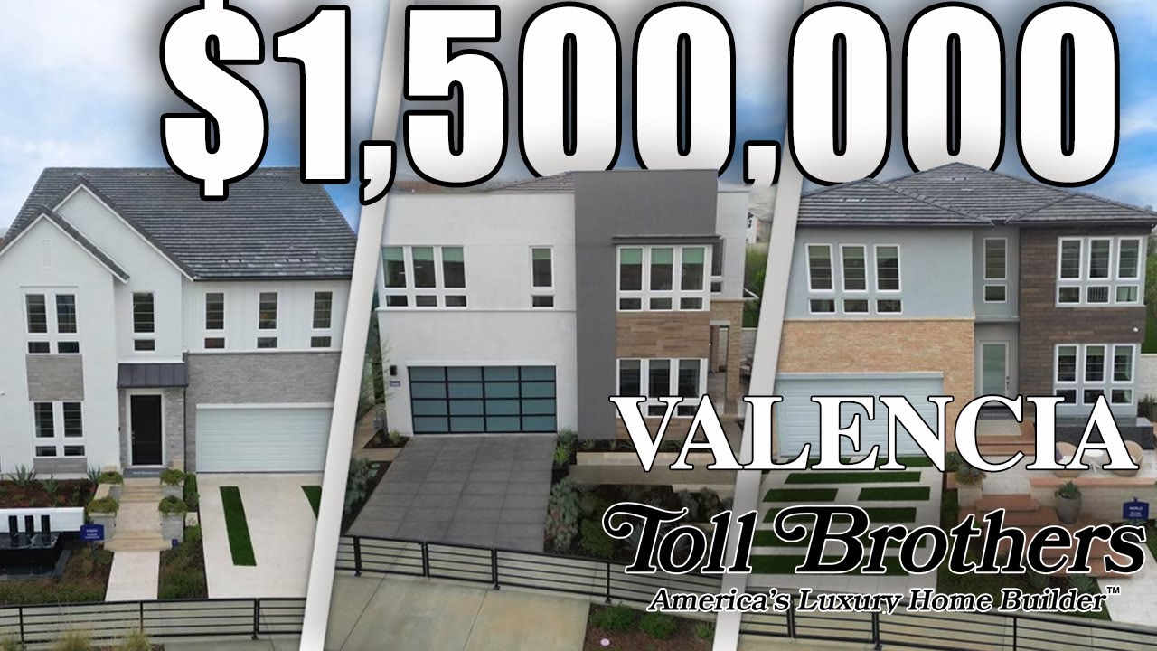 What $1,500,000 Homes Look Like in Valencia, California | Toll Brothers 5 Bedroom 4.5 Bathroom