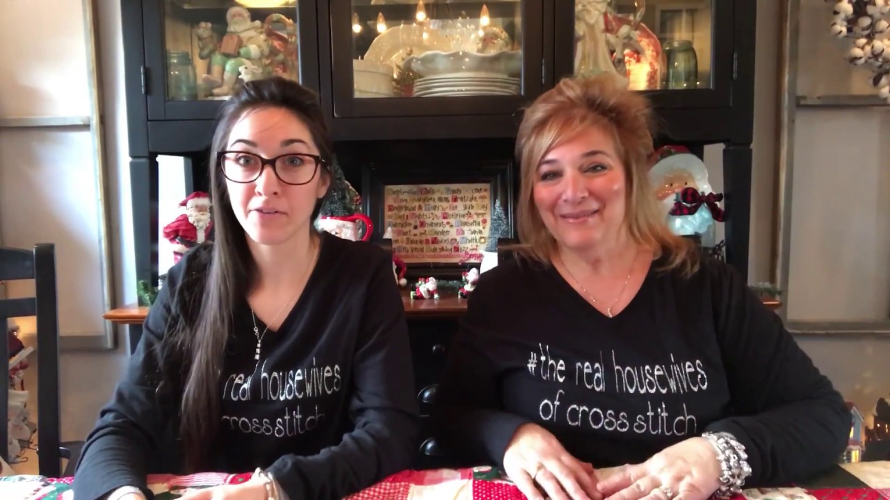 Flosstube #18: Priscilla & Chelsea-The Real Housewives of Cross Stitch