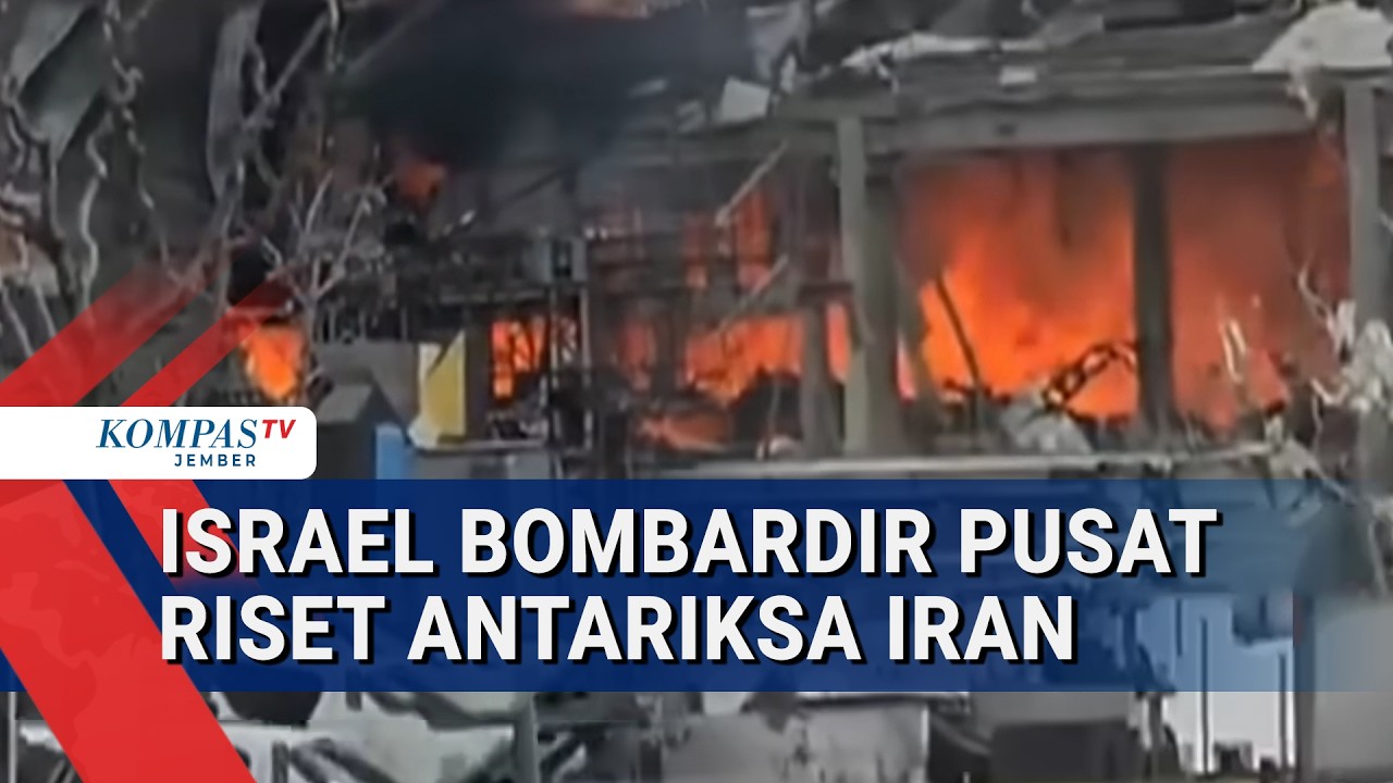 Jet Tempur Siluman Israel Hantam Pusat Riset Antariksa Iran