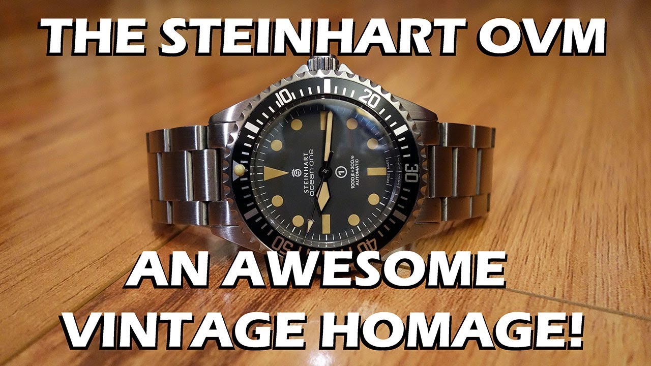 Steinhart Ocean Vintage Military Automatic Dive Watch Review - Perth WAtch #66