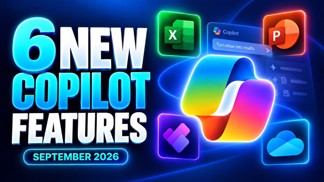6 новых функций Microsoft Copilot, которые стоит попробовать (сентябрь 2026)