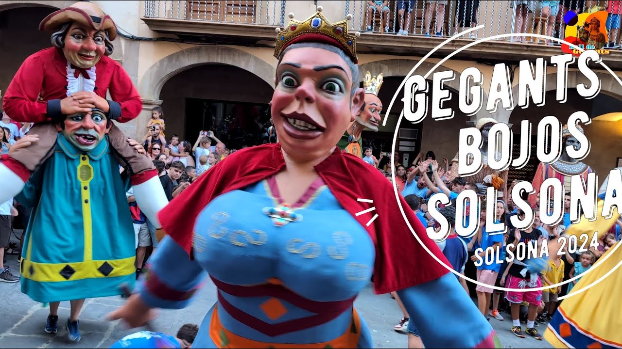 Gegants Bojos de Solsona a la XIII Trobada Gegantera