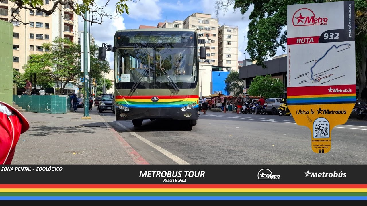 Recorrido en Ruta Circunvalación 2 (RCCS2/932) de Metrobús 