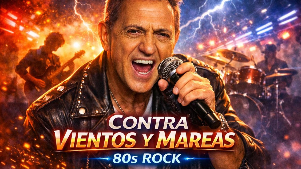 Contra Vientos y Mareas (Franco de Vita) - 80s AI Rock Cover | SynthSwap cover