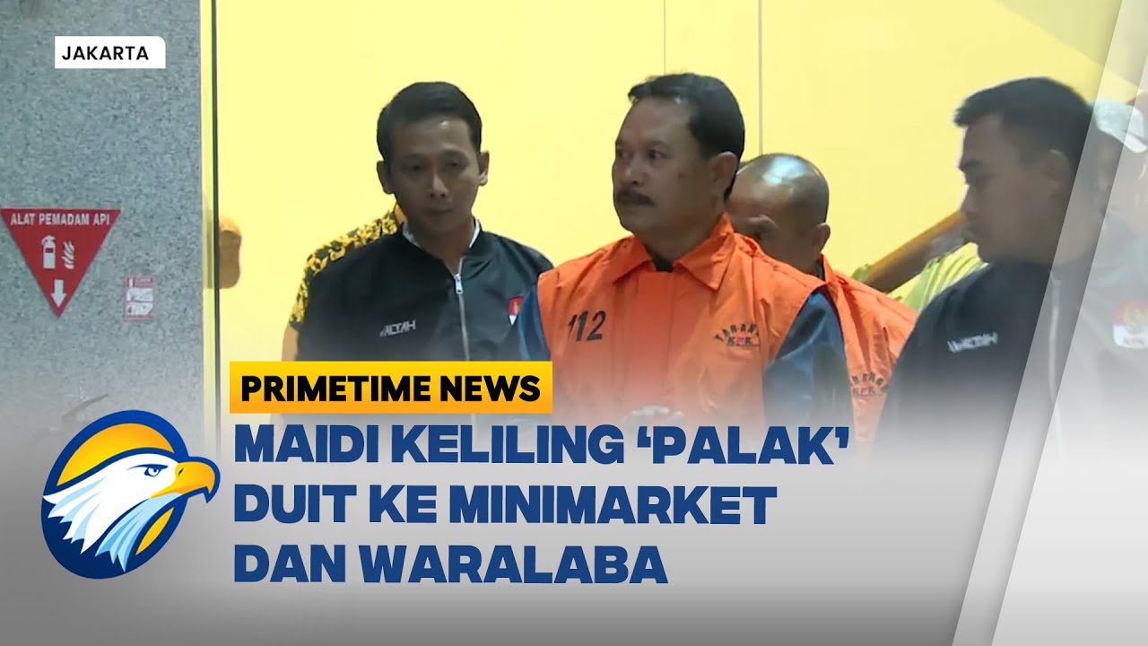 KPK Tetapkan Wali Kota Madiun Maidi Sebagai Tersangka Pemerasan - [Primetime News]