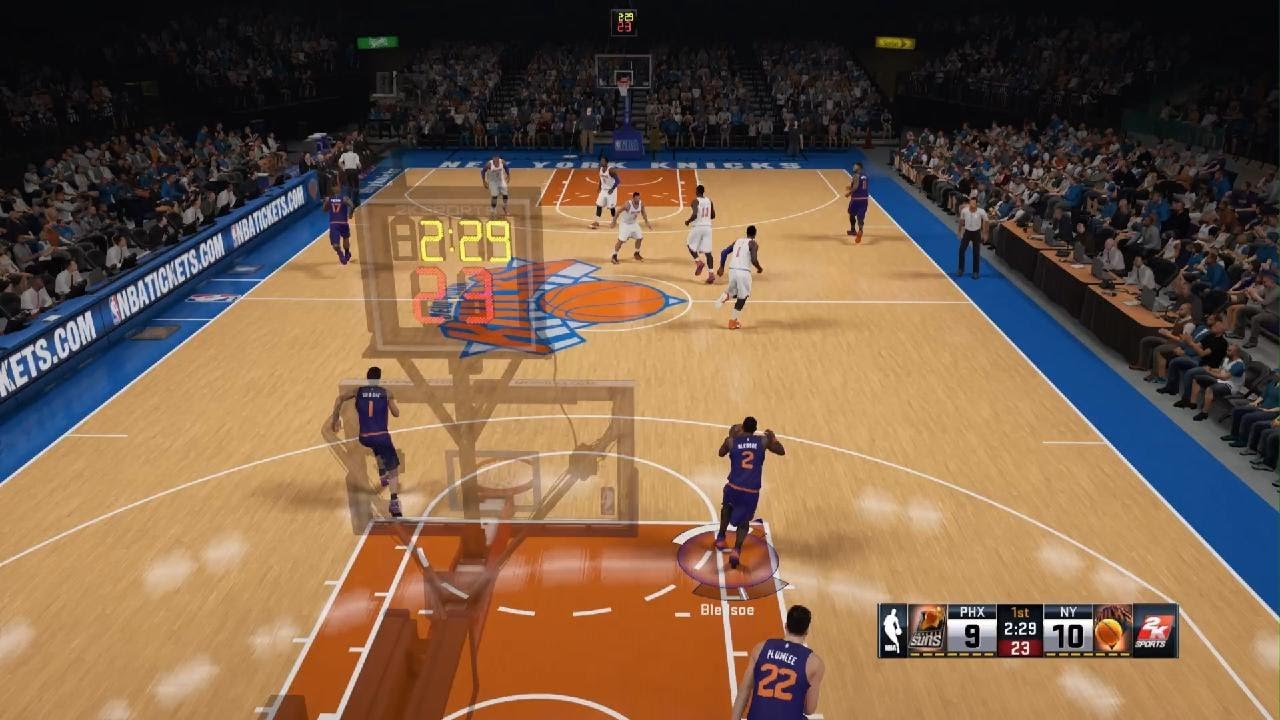 NBA 2K15: Phoenix Suns Vs New York Knicks