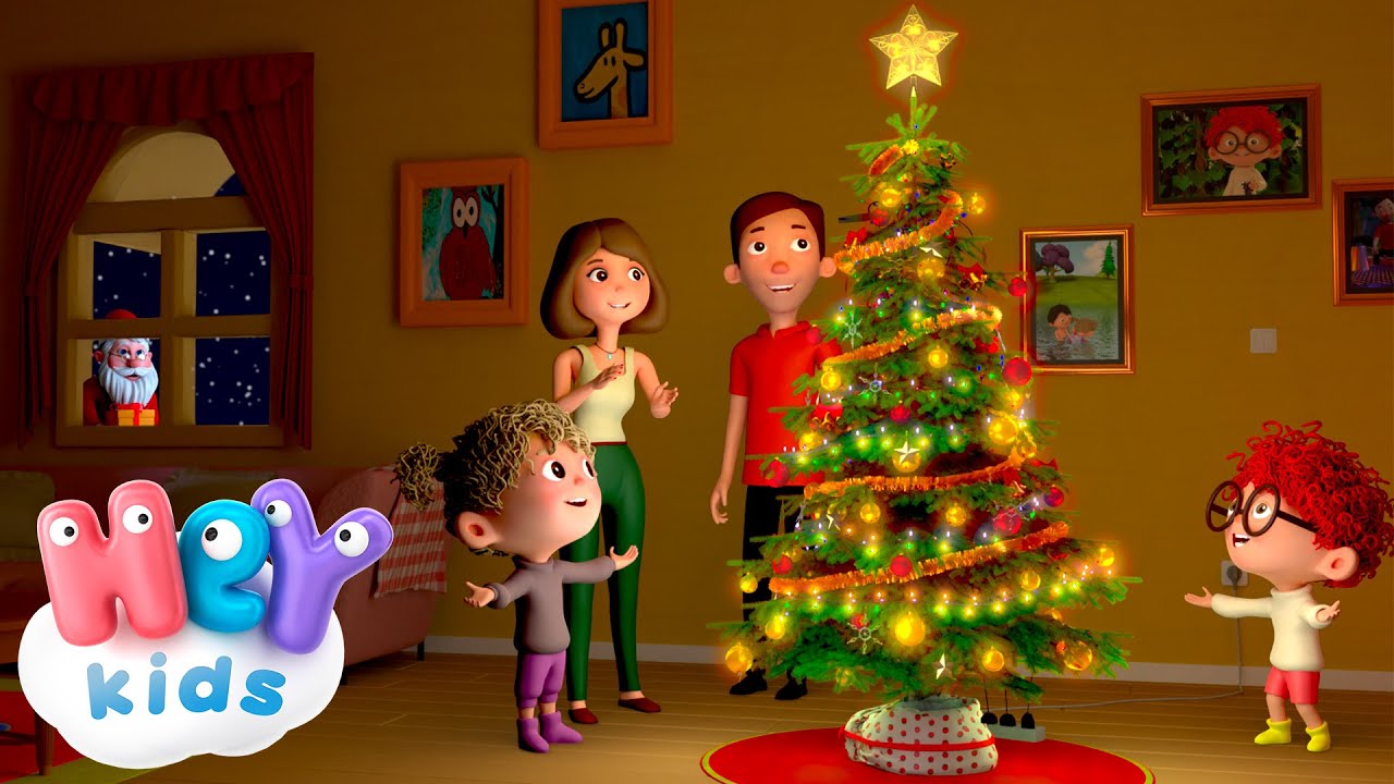 Schm&uuml;cke den Weihnachtsbaum! 🎄🎅 | Weihnachtslieder f&uuml;r Kinder | HeyKids Kinderlieder TV