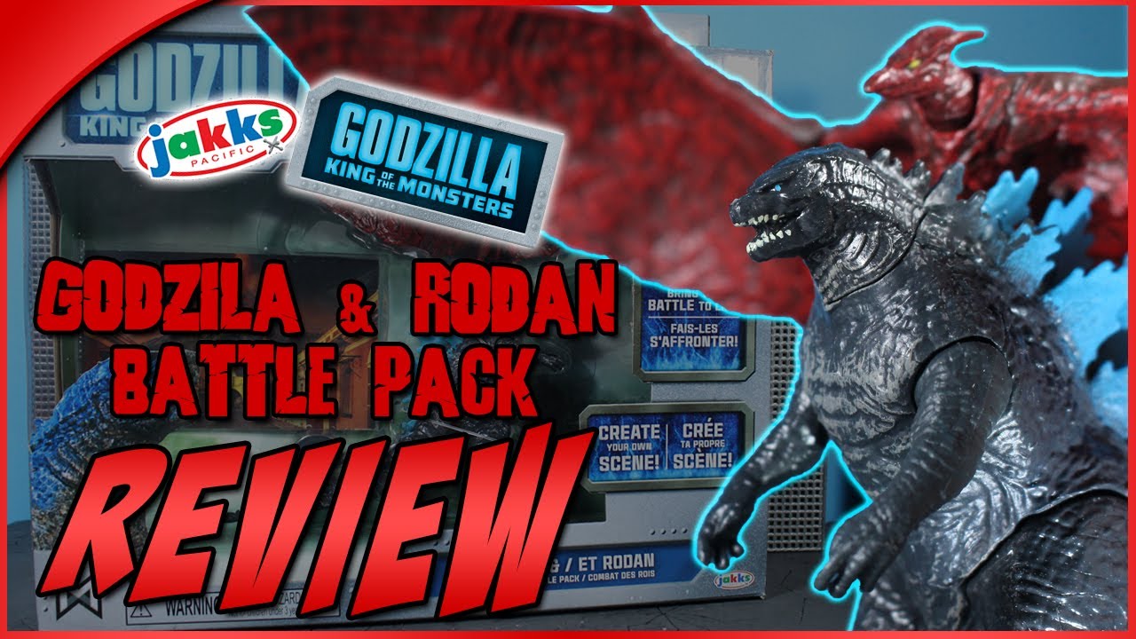 Jakks Pacific Godzilla & Rodan Battle Pack REVIEW