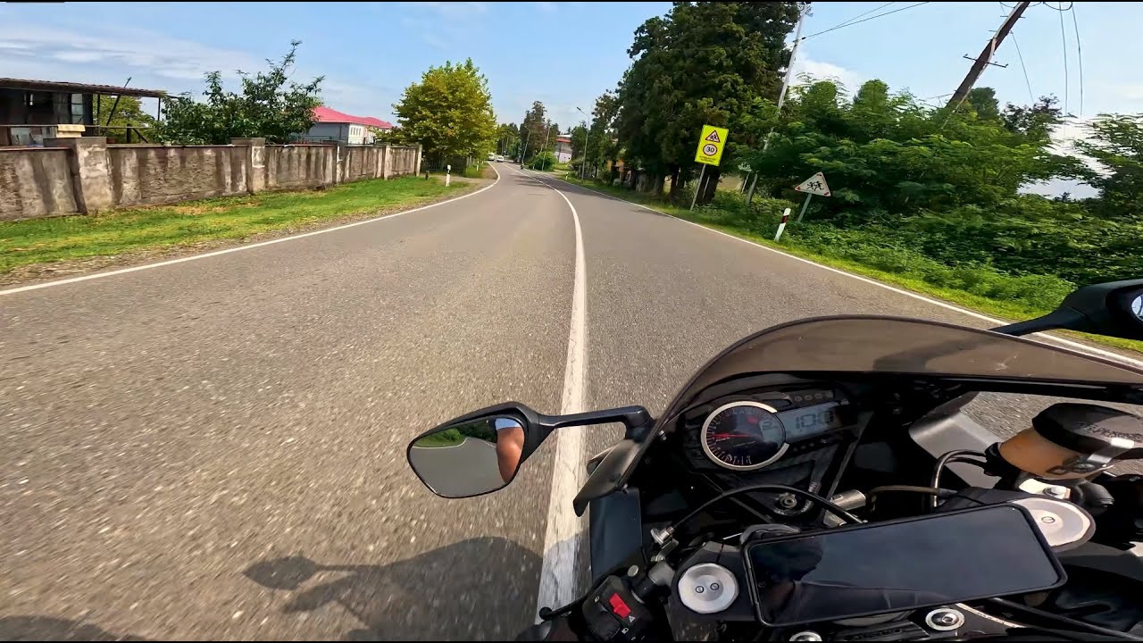 Не большой серпантин, покатушки, Цихисдзири | Ducati Kawasaki Suzuki