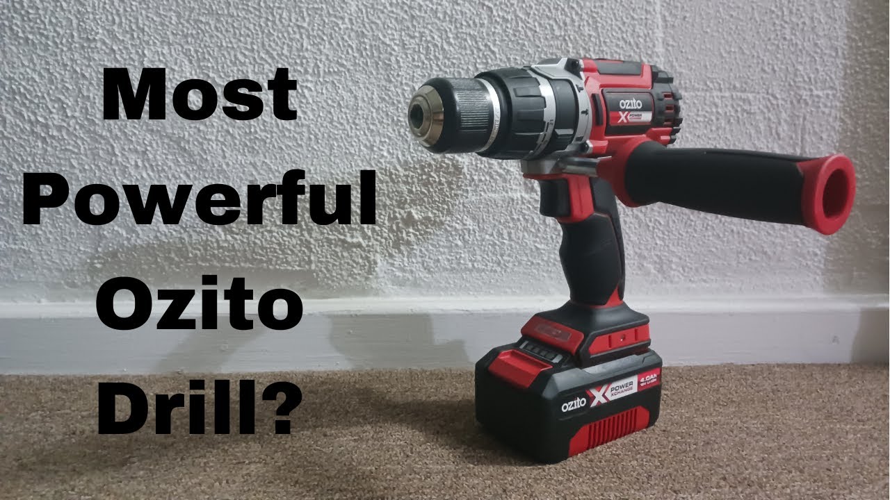Ozito 18v 60NM Brushless Hammer Drill Review