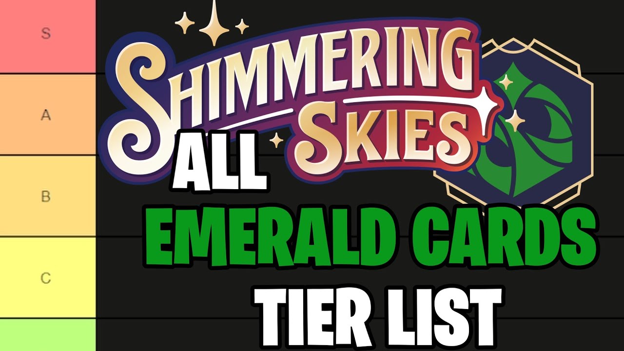 Lorcana Shimmering Skies ALL EMERALD CARDS TIER LIST!