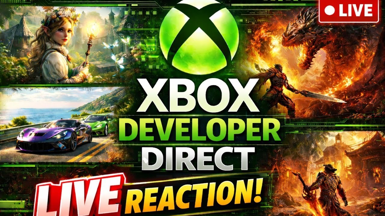 Skiiwalker GAMES Presents - Xbox Developer Direct 2026 Live Reaction!?!