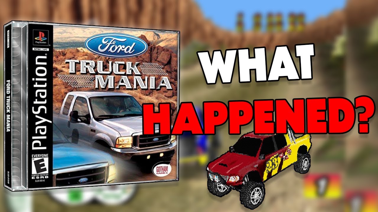 The Forgotten PS1 Racing Game Nobody Played [Ford Truck Mania]