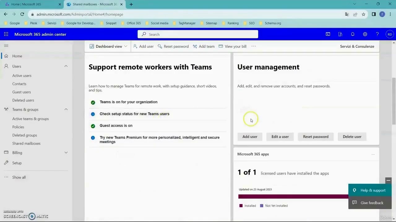 02 - Admin - Panel administracyjny Microsoft 365