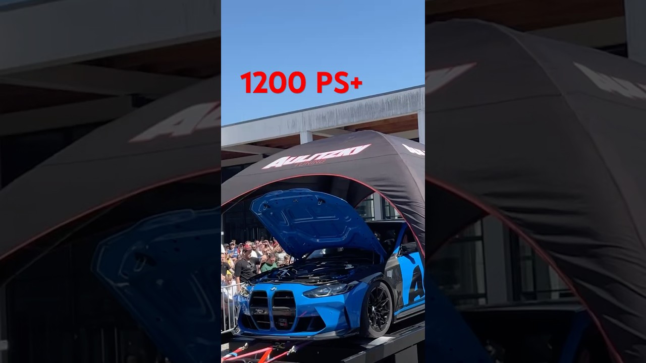 1200 PS BMW M3 G80 Aulitzky Tuning Dyno Run