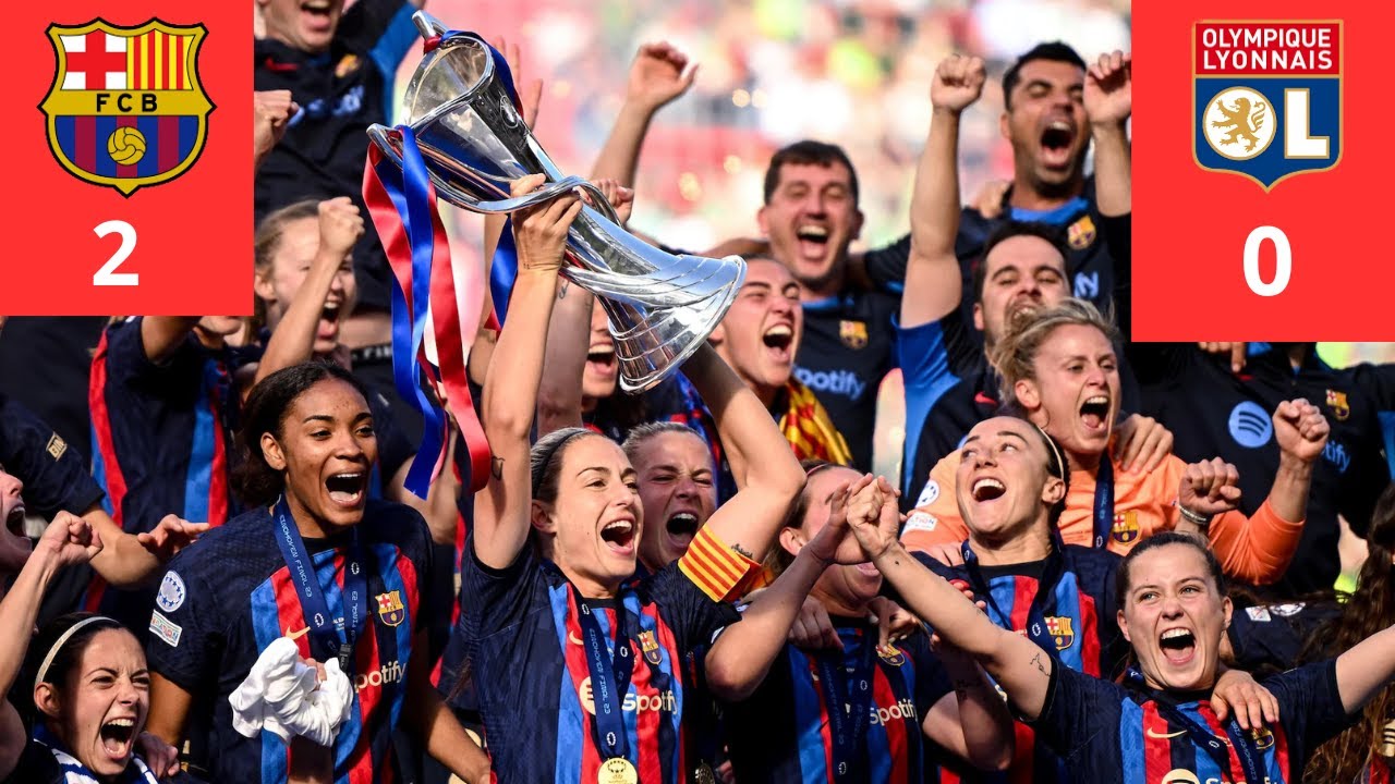 BARCELONA - LYON 2-0  WOMEN'S FINAL CHAMPIONS LEAGUE 2024