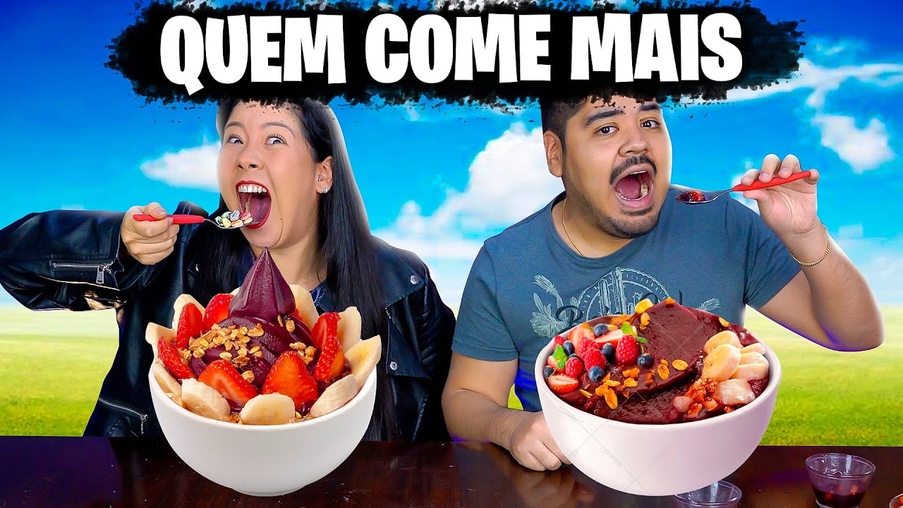 QUEM COME MAIS AÇAÍ GANHA | Blog das irmãs