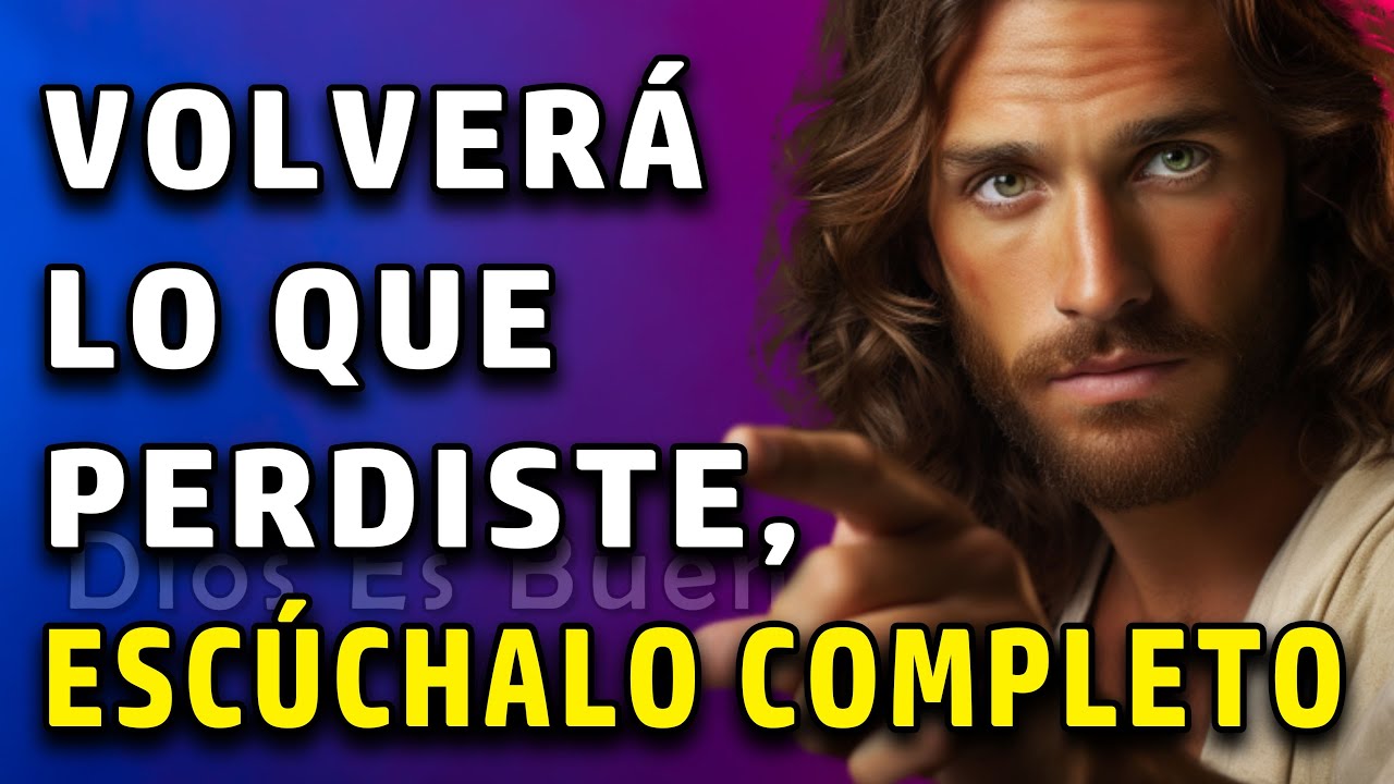 Dios te dice hoy, escucha este mensaje completo, de esas cosas perdidas  que pronto vas  recuperar