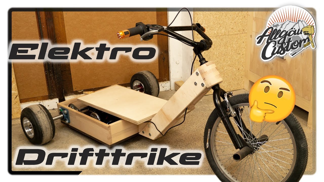 Elektro Drift Trike Teil 3. Werd Ich damit vom Fleck kommen?? 🤔