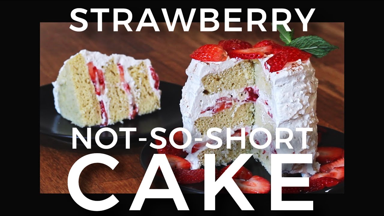 S02:EP02 – Strawberry Not So Short Cake (Keto Strawberry Shortcake, Low Carb Cake)