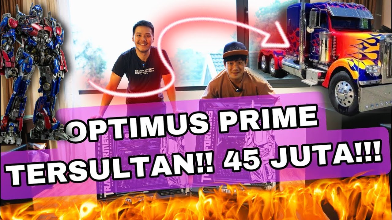 45 JUTA BISA APA AJA?????? MAAP,  MAINAN OPTIMUS PRIME LAIN KE LAUT AJA!! HAHAHAHA!!