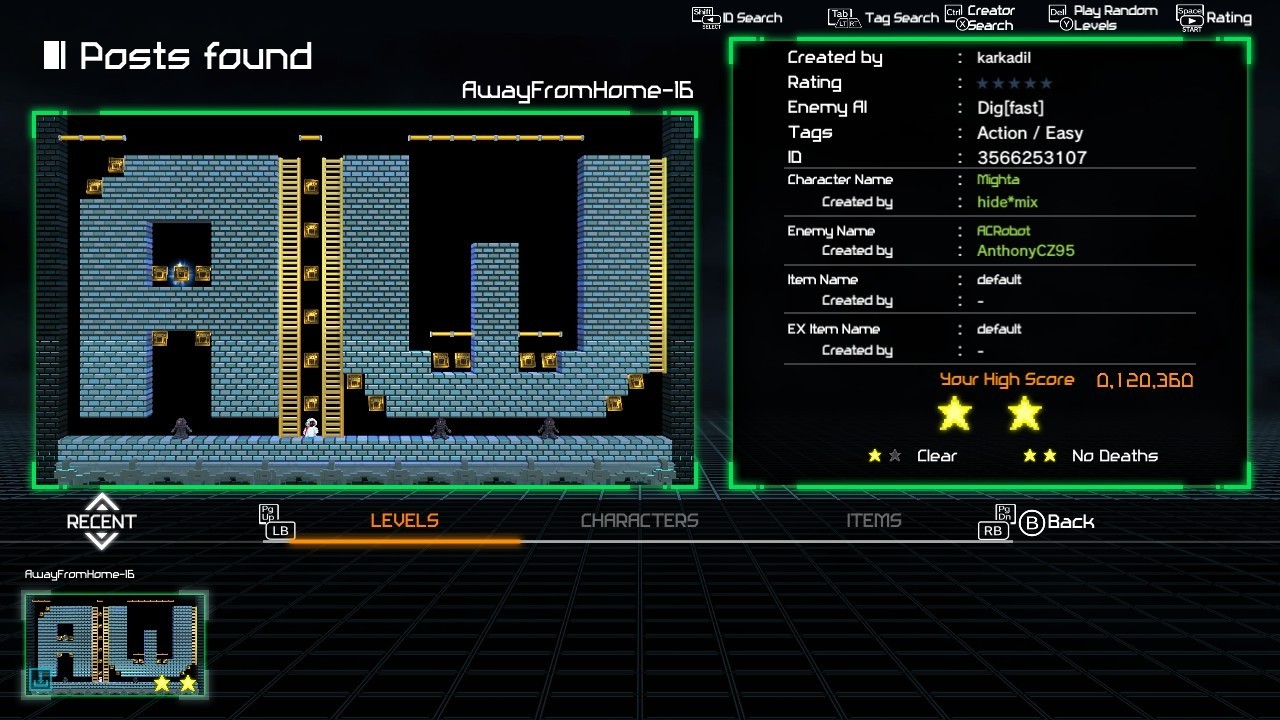 Lode Runner Legacy - AwayFromHome-16 (改)