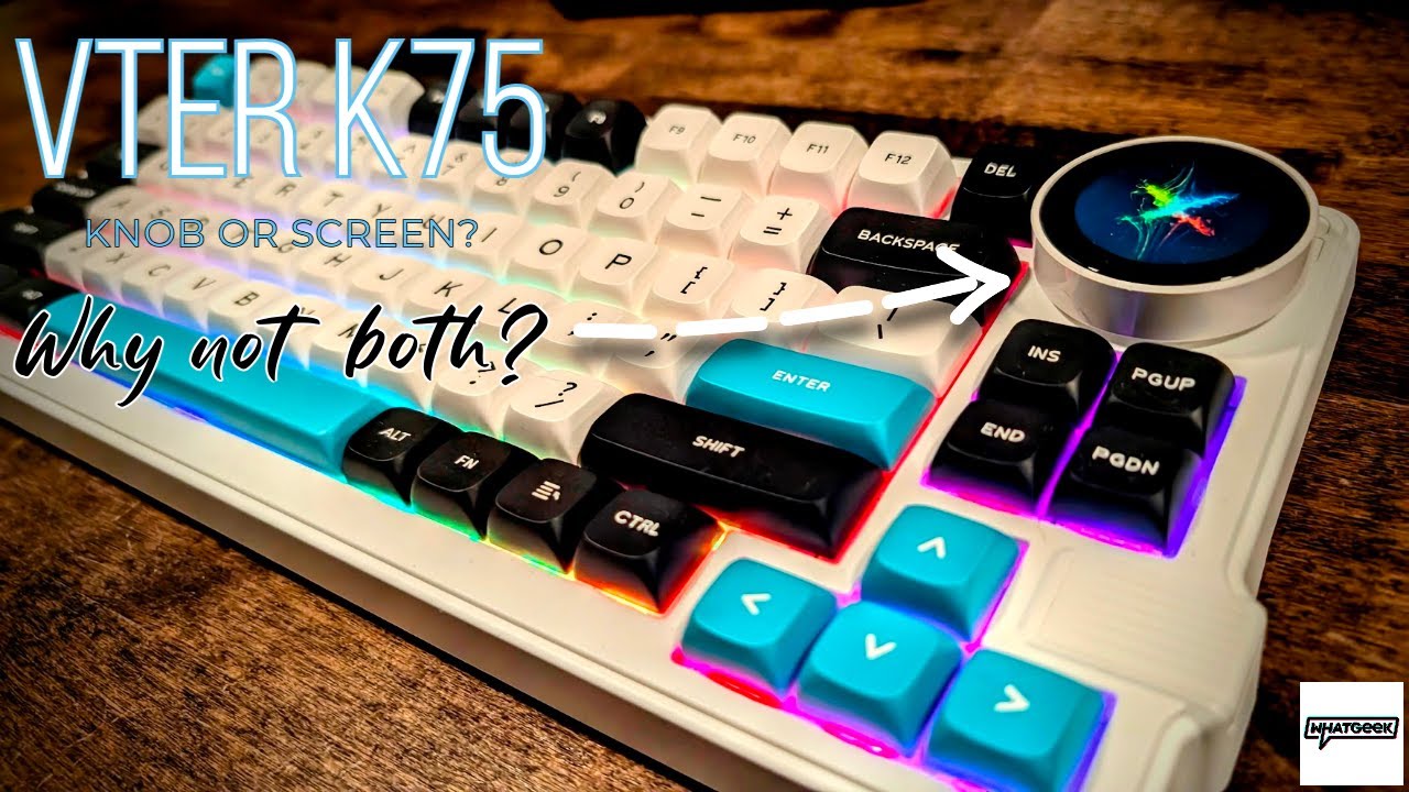 Vter K75: Integrated Screen and Knob | Review and Sound Test