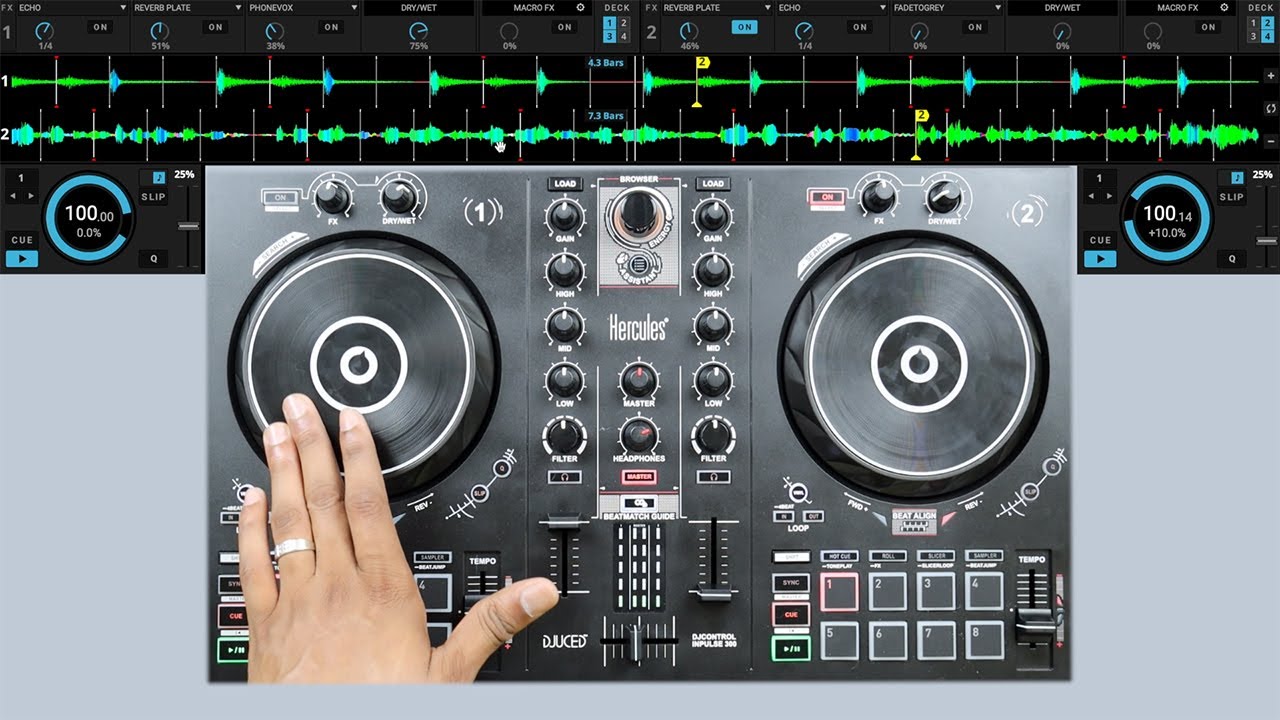 Hip-Hop and R&B Throwbacks Mix | Hercules DJControl Inpulse 300