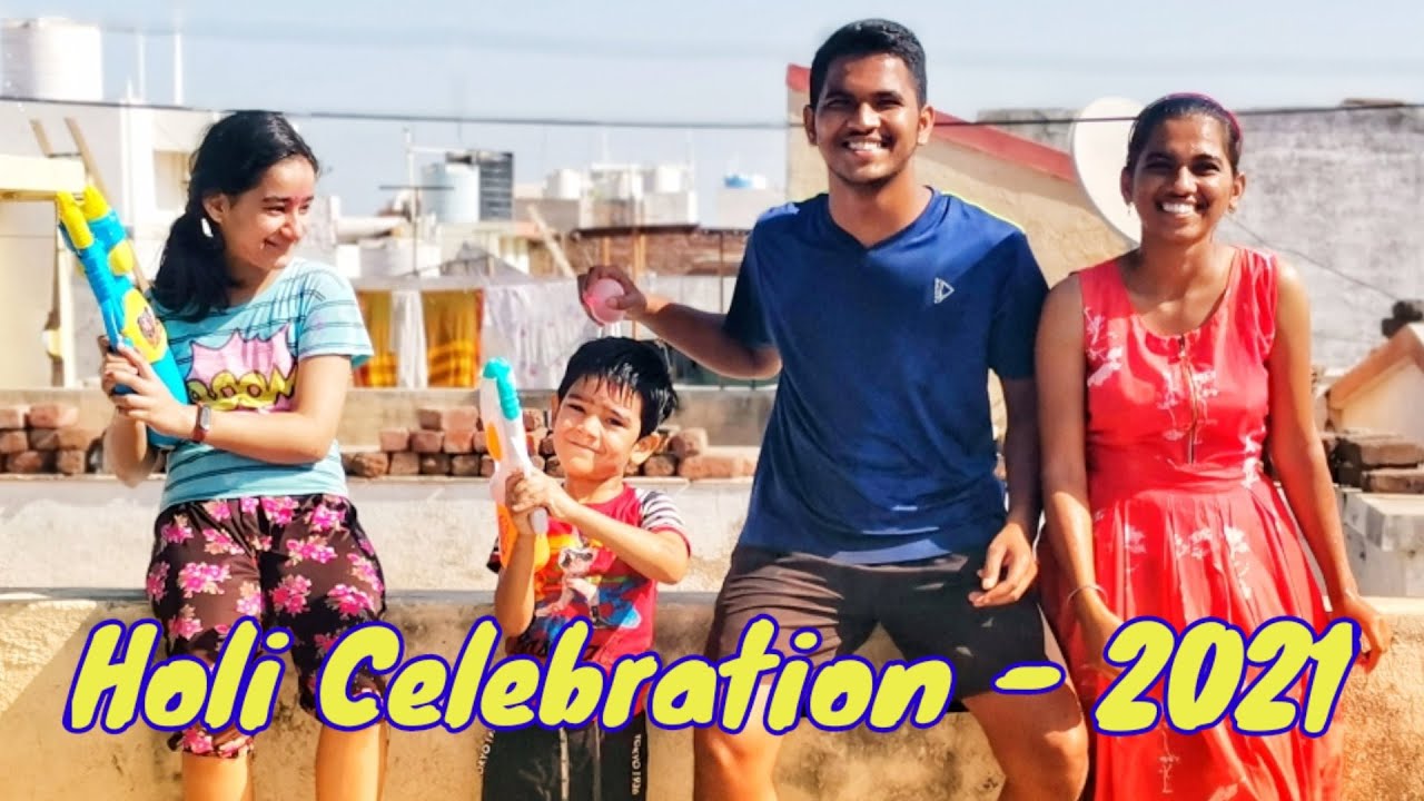 Holi Celebration 2021| Holi Vlog | Kids Holi | होली में मस्ती | Happy Holi | Kids Holi Celebration