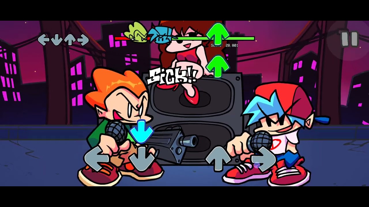 Jugando niveles de fnf pero con ramdon (no se pueden repetir y si pierdo se quita el nivel)